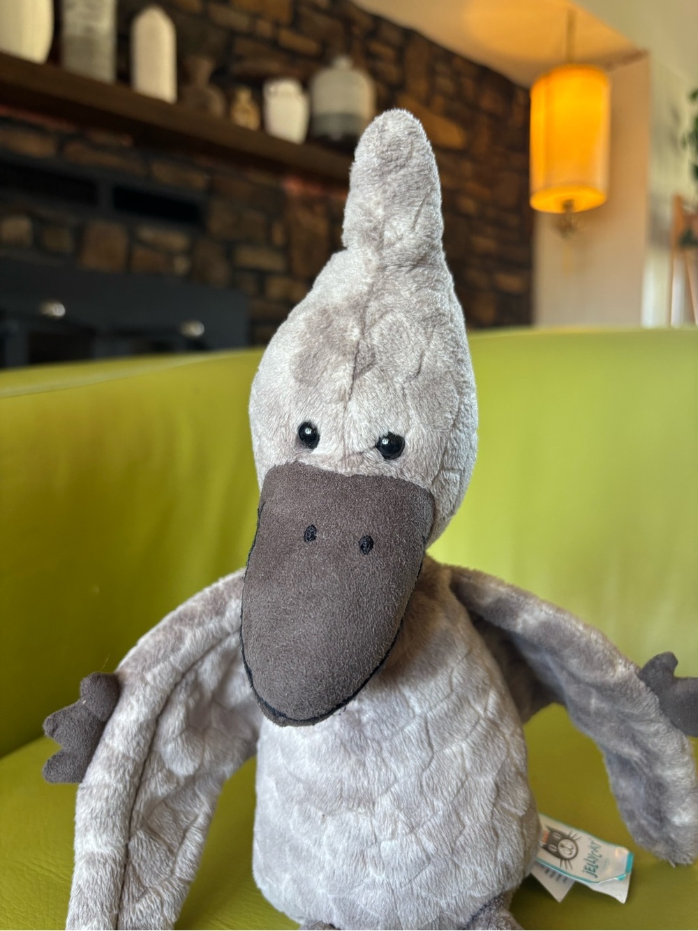 Jellycat Terry Pterodactyl PT3T Retired NWT Rare Dinosaur Plush - Picture 2 of 7